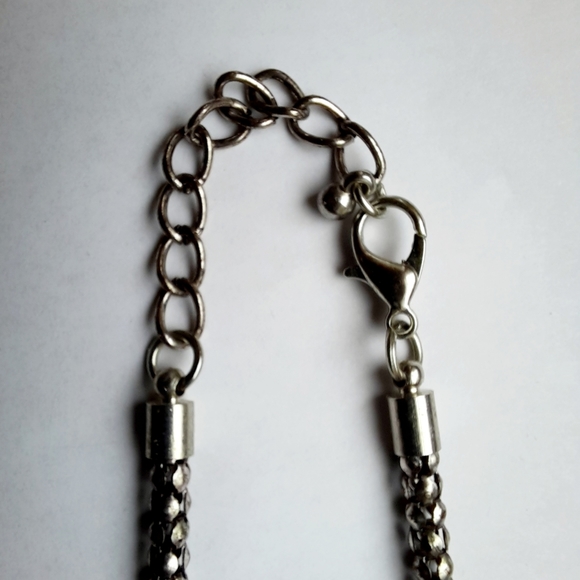 🎈3 for $10🎈Heart Shape Blue Stone Necklace - Picture 5 of 6